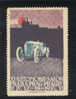 1914  Tchecoslovaquie   Vignette  Label Avec Charniére  Automobile Praga - Automovilismo