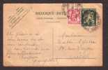 EP N° 137 I FN - Oblitération : " LIEGE 1 - 3/X/46 ". Avec Affranchissement Complémentaire. - Postcards 1934-1951