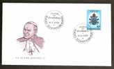 Luxembourg 1985  Le Pape Jean-Paul II. FDC - FDC