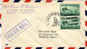 1270. Carta  Aérea U.S. Army Postal Service 1950 - Briefe U. Dokumente