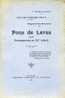 Pons De Léras Et Ses Compagnons Au XIIe Siècle De P. Geniez-Alleman, 1911/Hérault/Pégairolles - Languedoc-Roussillon