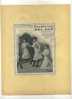 - FRANCE 75 . PARIS .  GERMAINE DELAGE . PUB. DU DEBUT DU XXe S. . DECOUPEE ET COLLEE SUR PAPIER - Autres & Non Classés