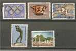 GREECE 1967 SPORTS EVENTS SET USED - Gebraucht