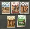 GREECE 1984 LOS ANGELES OLYMPIC GAMES SET USED - Gebruikt