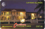 Cayman Islands, CAY-6C,Museum At Night, Silwer Strip. - Isole Caiman