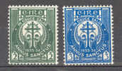 Ireland 1933 Mi. 59-60 Holy Year Heiliges Jahr Complete Set €14,- MH* - Unused Stamps