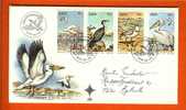 SWA 1979 FDC 26 Waterbirds 339-342 With Address - Albatrosse & Sturmvögel