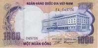 VIET-NAM   1 000 Dong  Non Daté (1972)   Pick 34a      ***** QUALITE  XF ***** - Viêt-Nam