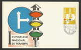 PORTUGAL I Congresso Nacional De Transito 1965 Maximum Postcard / Carte Maximum - Maximumkarten (MC)
