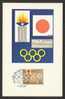 PORTUGAL Jogos Olimpicos De Toquio 1964 Maximum Postcard / Carte Maximum - Maximumkarten (MC)