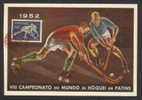 PORTUGAL VIII Campeonato Do Mundo De Hoquei Em Patins 1952 Maximum Postcard / Carte Maximum - Cartes-maximum (CM)