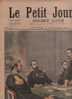 LE PETIT JOURNAL 15 DECEMBRE 1895 - AMIRAL GERVAIS DEVANT LE CONSEIL D'ENQUETE - MONT DE PIETE - Le Petit Journal