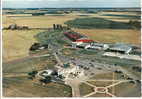 Cpsm  Vue Aérienne De L'aerodrome De Toussus Le Noble , Bar Restaurant "la Grande Volière" De L'aérogare - Toussus Le Noble