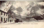 CPA Précurseur 1903   WENGERNALPSTATION - Eiger Und Mouch Train - Enge