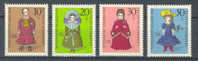 Germany 1968 Mi. 571-74 Puppen Puppets MNH - Marionnetten