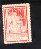 1914 France Cluny  Vignette Label Avec Charniére  Gymnastique  Gymnastics Ginnastica - Gymnastique