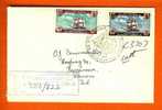 SOUTH AFRICA 1962 Enveloppe With Address Settlers 311-312 - Storia Postale