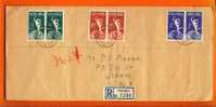 SOUTH AFRICA 1949 FDC With Address U.P.U. 211-216 - U.P.U.