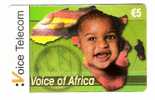Germany - Deutschland - Voice Telecom - Voice Of Africa - Children - Prepaid Card - GSM, Cartes Prepayées & Recharges