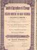 Société D´ Agriculture Et D´Elevage De La Région Minière Du Haut-Katanga, " Agricomin" 1928 - Afrique