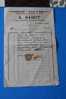 9-7-1932-FACTURE:QUINCAILLERIE-ARTICLE MENAGE-VERRE à VITRE-PARE BRISE AUTOMOBILE:SAHUT à CRANSAC-AVEYRON-+TIMBRE FISCAL - Chemist's (drugstore) & Perfumery