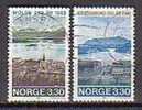 Norwegen  1098/99 , O  (N 21)* - Usati