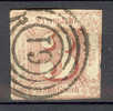 Thurn & Taxis 1861 Mi. 17 Ziffern Im Quadrat  Deluxe Vierring Stempel "61" €80,- ++ - Usados