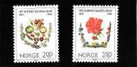 C3323 - Norvege 1984 - Yv.no.862/3,neufs** - Unused Stamps