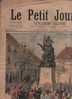 LE PETIT JOURNAL 19 AVRIL 1896 - BELFORT DRAPEAU DU SIEGE - MESSAGE DE SAINT PETERSBOURG A LA FRANCE COUVERTURE - Le Petit Journal