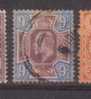 GB Great Britain, Classic 1902/13 9d Mi.112A . Used Nice Cancelation - Used Stamps