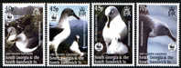 South Georgia & South Sandwich Islands : 06-01-2003 (**) :  WWF "Grey-Headed Albatros" - Marine Web-footed Birds