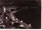 CPA.        NICE.    Promenade Des Anglais, Effet De Nuit.      1950.      (animée) - Cafés, Hotels, Restaurants