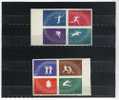 2 BLOCS  -   POLSKA   Du N°  1531/8  - N D  -  POLOGNE - Hiver 1960: Squaw Valley