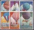 NL192  MINT POSTFRIS ** LAOS  1983 Ballonvaren 6waarden - Montgolfières