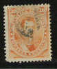 M954.-.ARGENTINIEN / ARGENTINA.- 1867.- MICHEL  # : 23, USED .- CARLOS MARIA DE ALVEAR . - Oblitérés