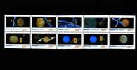 UNITED STATES - 1991 SPACE EXPLORERS  BLOCK  MINT NH - 1981-...