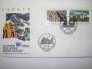 7107 UNESCO   WIEN  FIRST DAY COVER  FDC  WORL HERITAGE YEAR  1992 - UNESCO