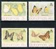 1975 Bahamas MNH Complete Set Of 4 Stamps Of  Butterflies - Bahamas (1973-...)