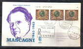 VZ115B - FDC VENETIA 1963 , MASCAGNI - Theater