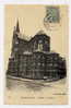 Q1 - CAUDRY - L'église - Abside (1905 - Oblitération De Caudry) - Caudry