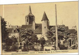 MOULIN ENGILBERT  Clocher Et Tour De La Maison Salonnyer - Moulin Engilbert