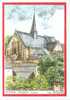 37 REUGNY - Eglise  - Illustration Yves Ducourtioux - Reugny