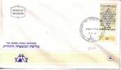 E365 - ISRAEL Yv N°798 AVEC TAB FDC - FDC