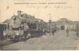 AMAGNE LUCQUY Chemin De Fer Le Dépôt  Rentrée Des Machines Animee Locomotive à Vapeur Rethel Dinant Grande Guerre 1914 - Rethel