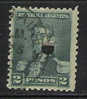 M960.-. ARGENTINIEN / ARGENTINA.- 1892.- MICHEL  # : 97 Y , USED PUNCHED .-  SAN MARTIN .- - Usati