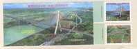 2000 TAIWAN BRIDGES 2V+S/S MNH - Neufs