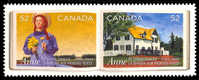 Canada (Scott No.2277-78 - Anne Of Green Gables) (**) NOTE-DC - Unused Stamps