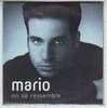 MARIO   ON SE RESSEMBLE  Cd Single - Autres - Musique Française