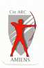 Auto Collant De La Compagnie D´Arc D´Amiens - Archery