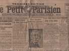 LE PETIT PARISIEN 4/12/1920 - GRECE CONSTANTIN - FIUME - AGE CRIMINALITE - SINN FEIN - SDN AUTRICHE BULGARIE COSTA RICA - Le Petit Parisien